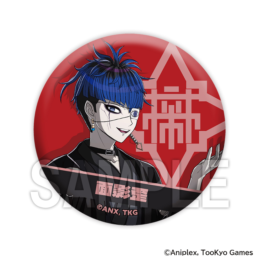 HUNDRED LINE -最終防衛学園-_缶バッジ 面影歪 | 公式グッズ・公式