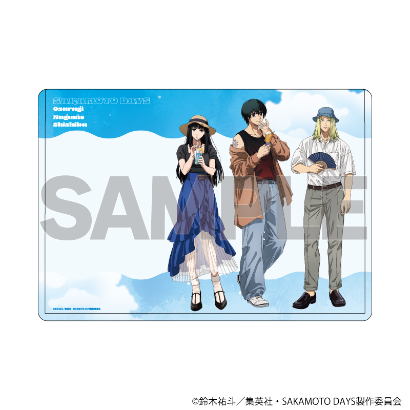 SAKAMOTO DAYS_キャラクリアケース10/南雲&神々廻&大佛 夏私服ver