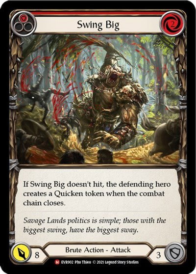 Swing Big | Flesh and Blood FAB Cards