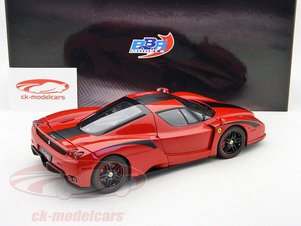 BBR Models 1:18 Ferrari Enzo FXX red with black stripes HESP009