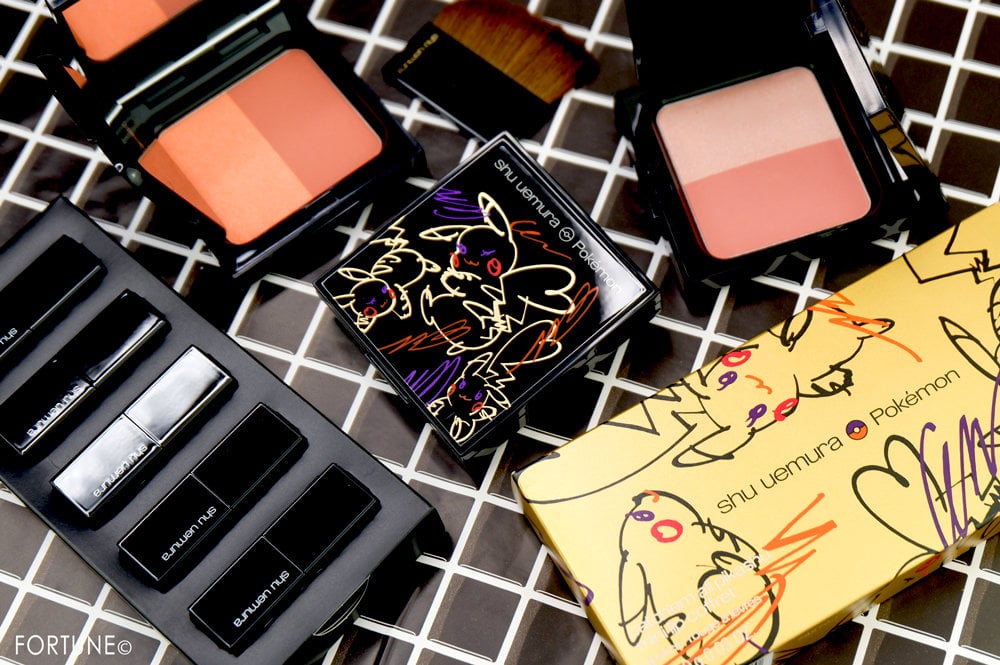 シュウ ウエムラ 2019クリスマスコフレ》ポケモンコラボのコスメ