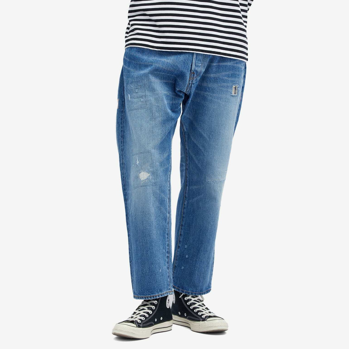 Ordinary Fits Men's 108 Loose Ankle Denim Jeans in Remake Ordinary