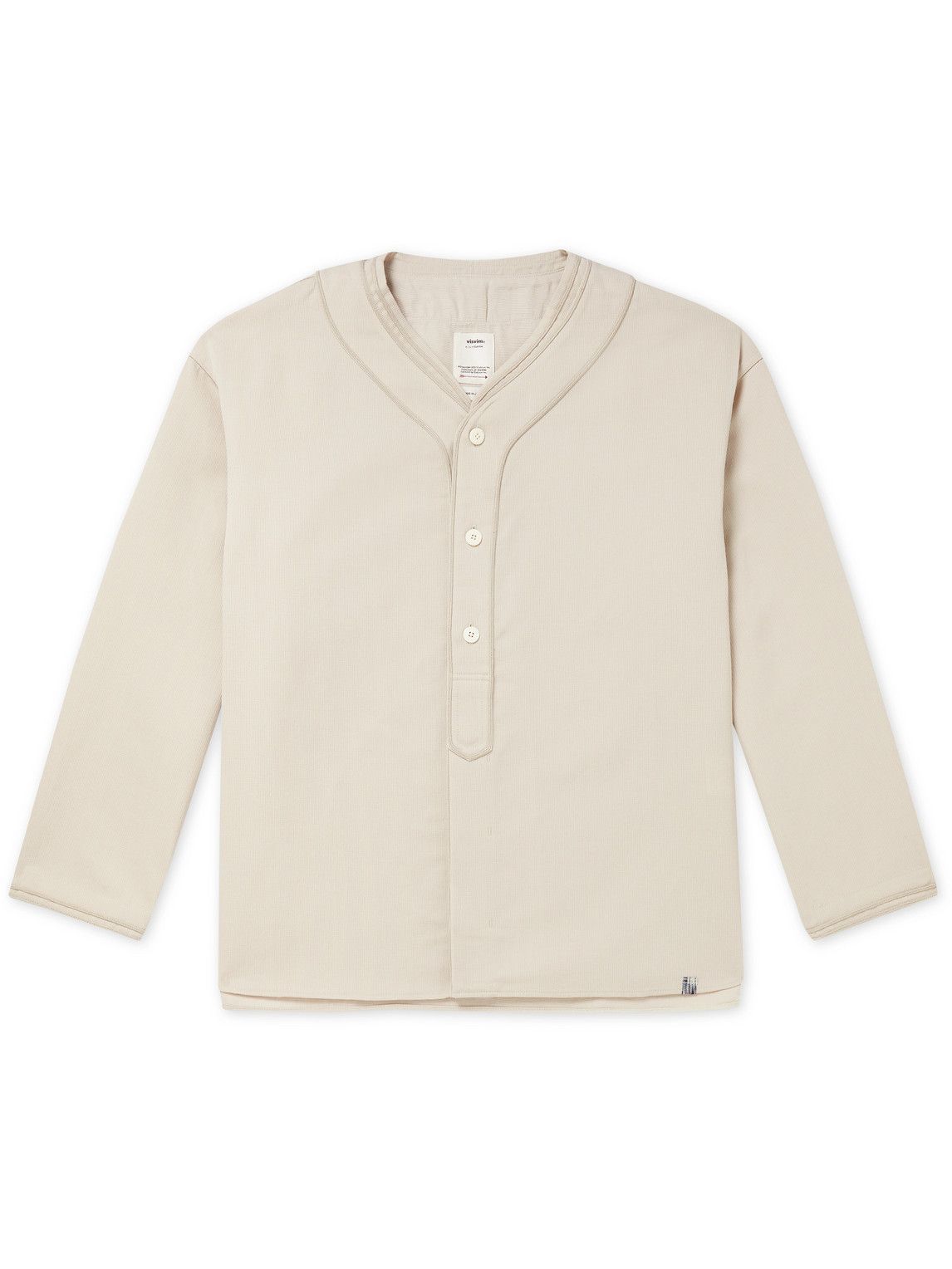 Visvim - Dugout Wool, Cotton and Linen-Blend Shirt - Neutrals Visvim