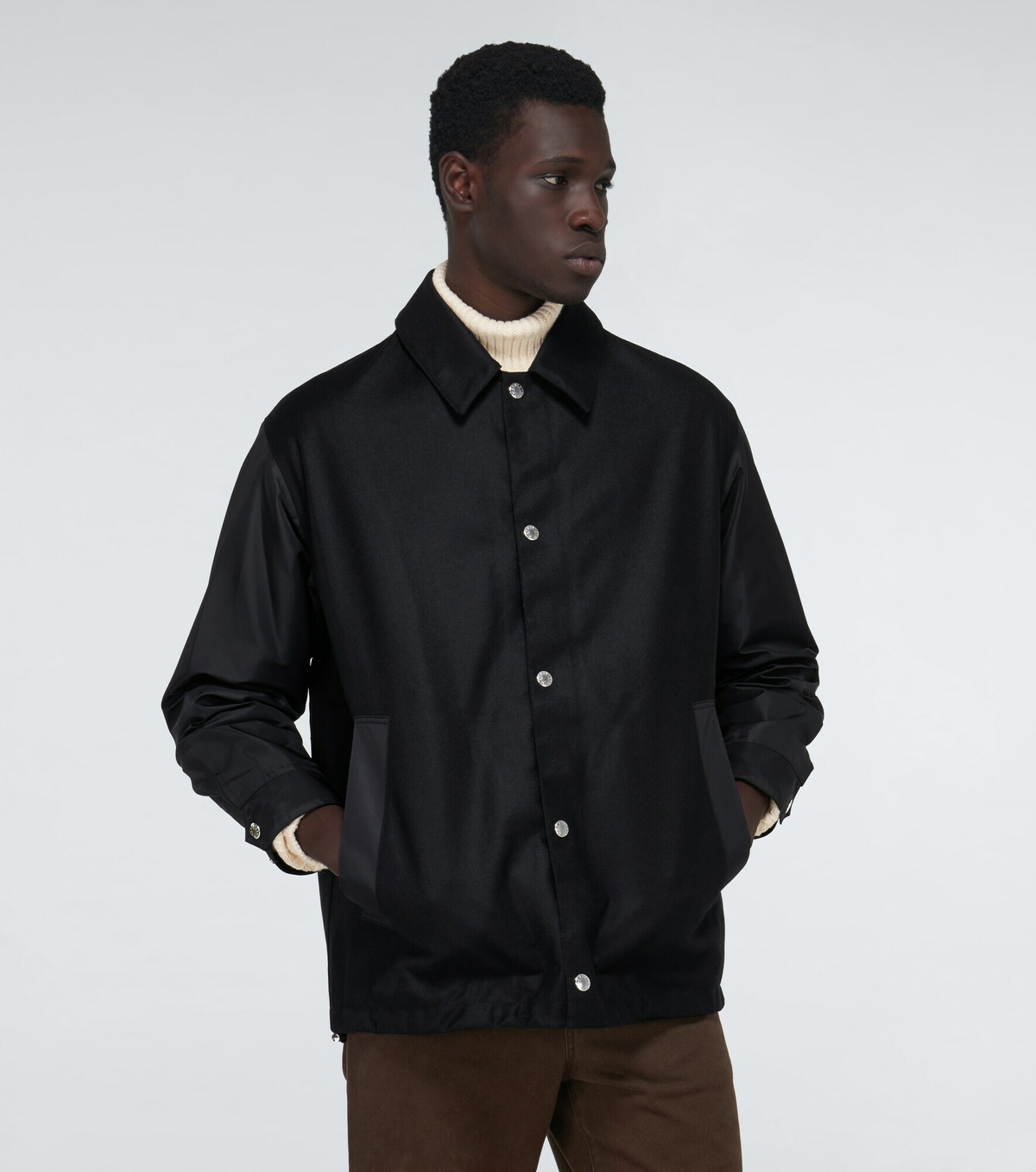 MACKINTOSH GTS CADDER JACKET WOOL/TECH Mackintosh - Cadder tech