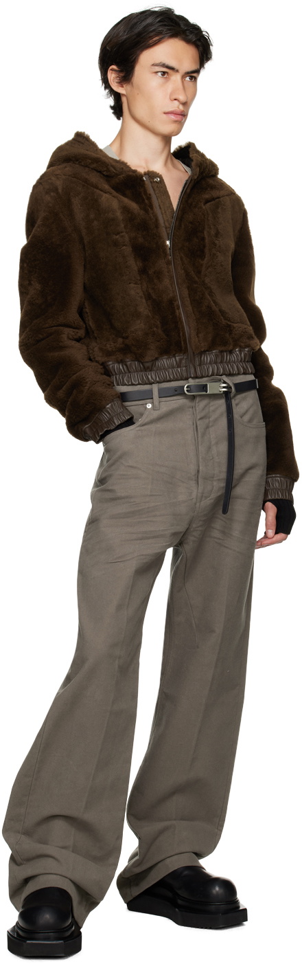 Rick Owens Black Tongue Belt Rick Owens