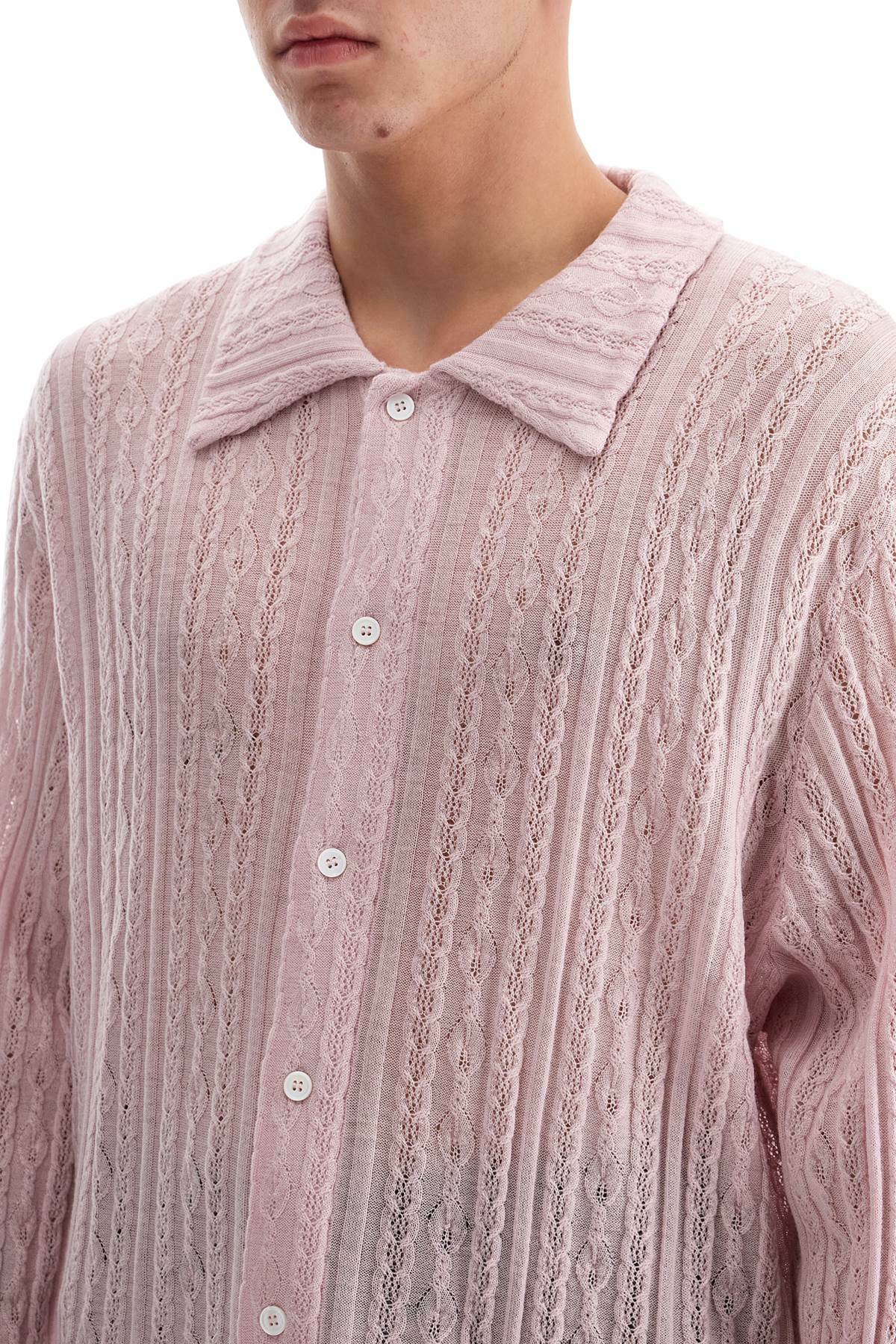 SEFR 'riku merino wool shirt Pink Séfr