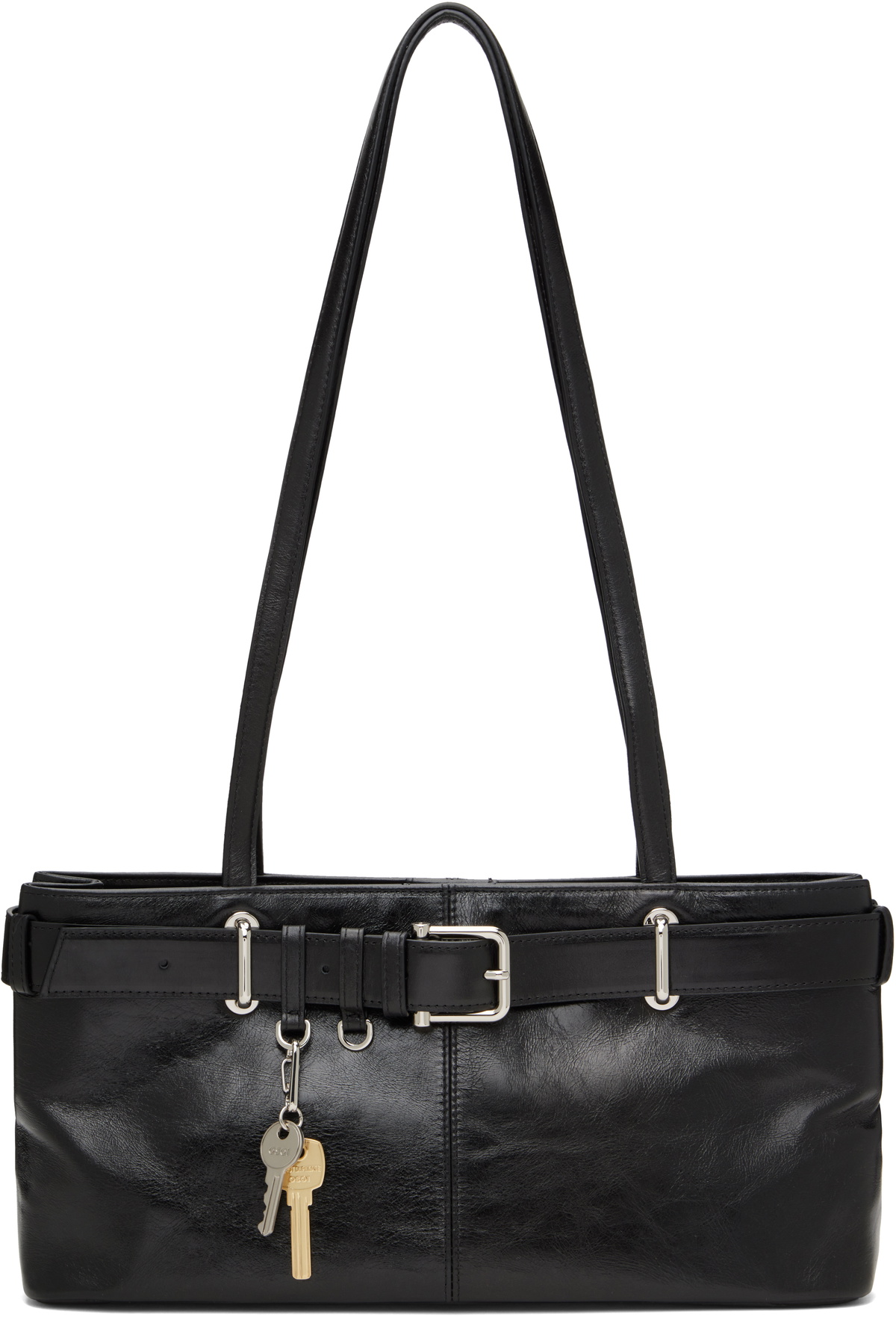 OSOI Black Shoulder Brocle Bag OSOI