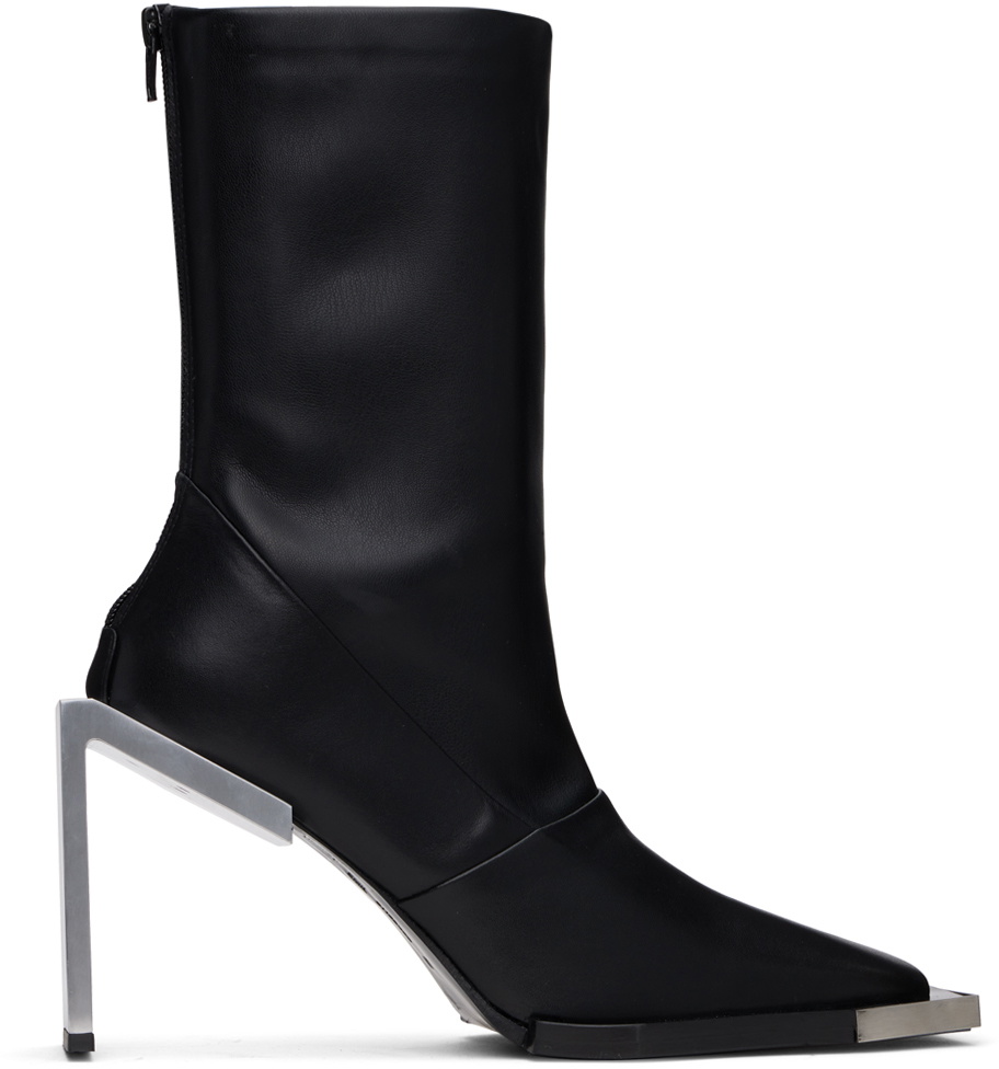 HELIOT EMIL Black Ankle-High Boots Heliot Emil