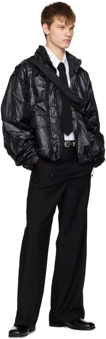 Our Legacy Black Exhale Puffa Jacket Our Legacy