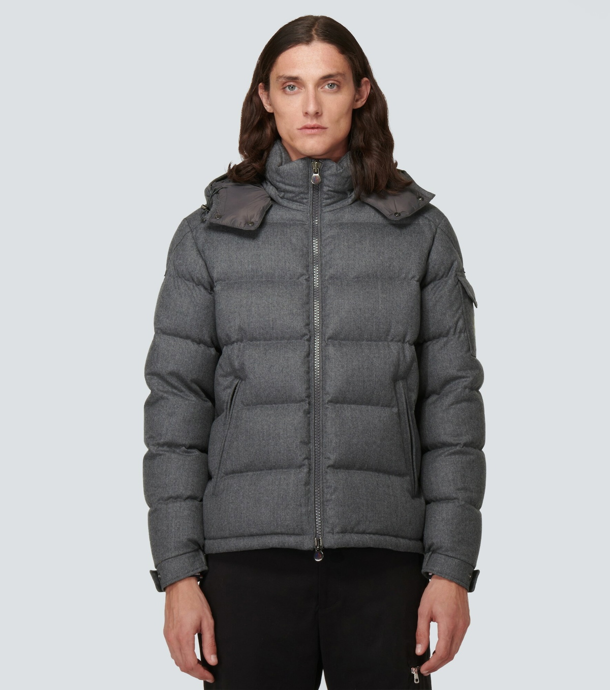 Moncler - Montgenevre virgin wool down jacket Moncler