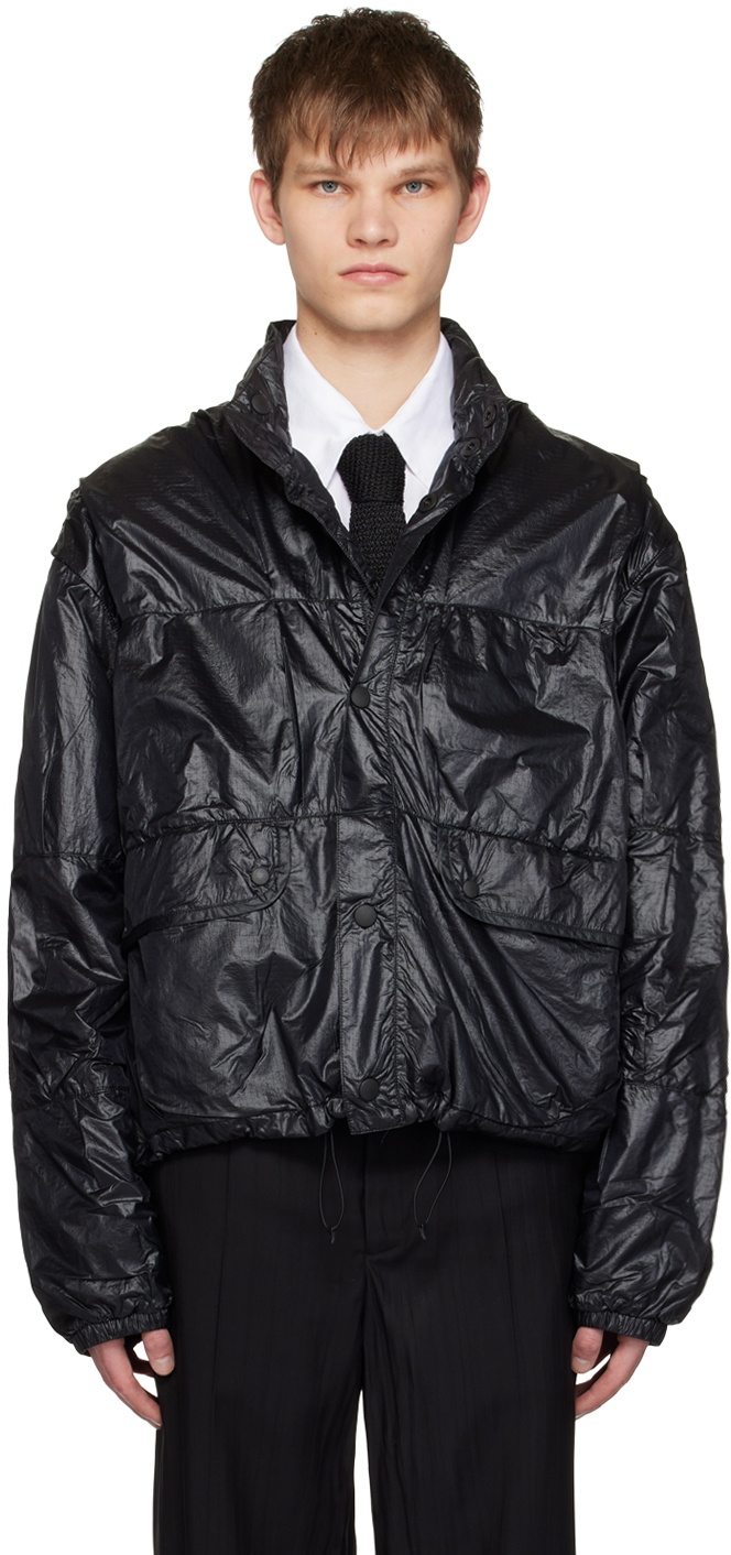 Our Legacy Black Exhale Puffa Jacket Our Legacy