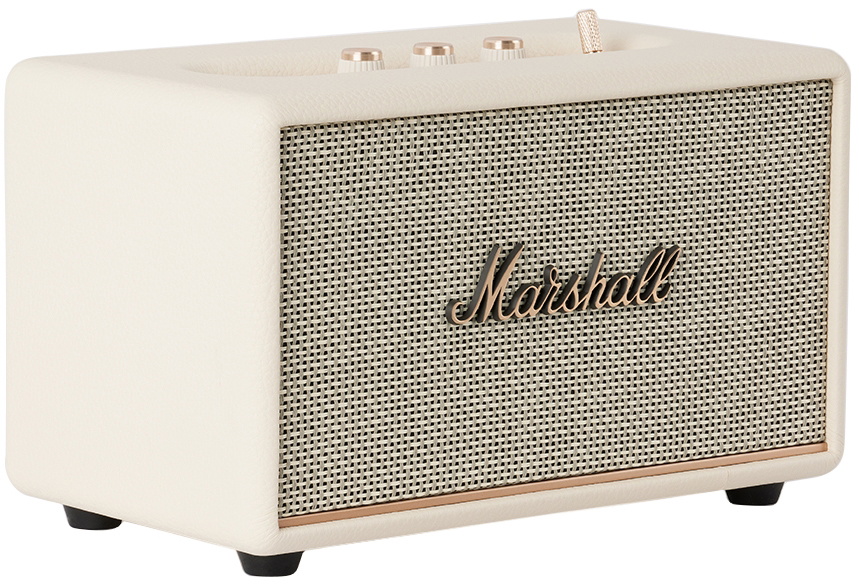 Marshall Off-White Acton III Bluetooth Speaker Marshall