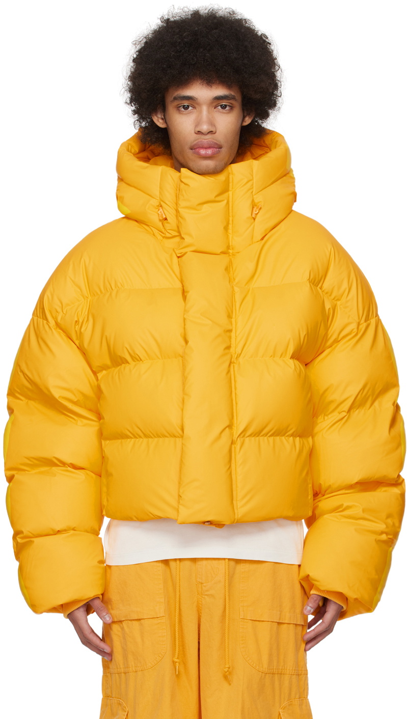 Entire Studios Yellow MML Down Puffer Jacket Entire Studios
