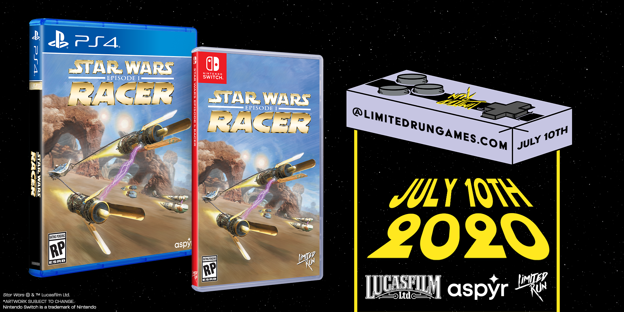 Switch Limited Run #77: Star Wars Episode I: Racer – Limited Run Games