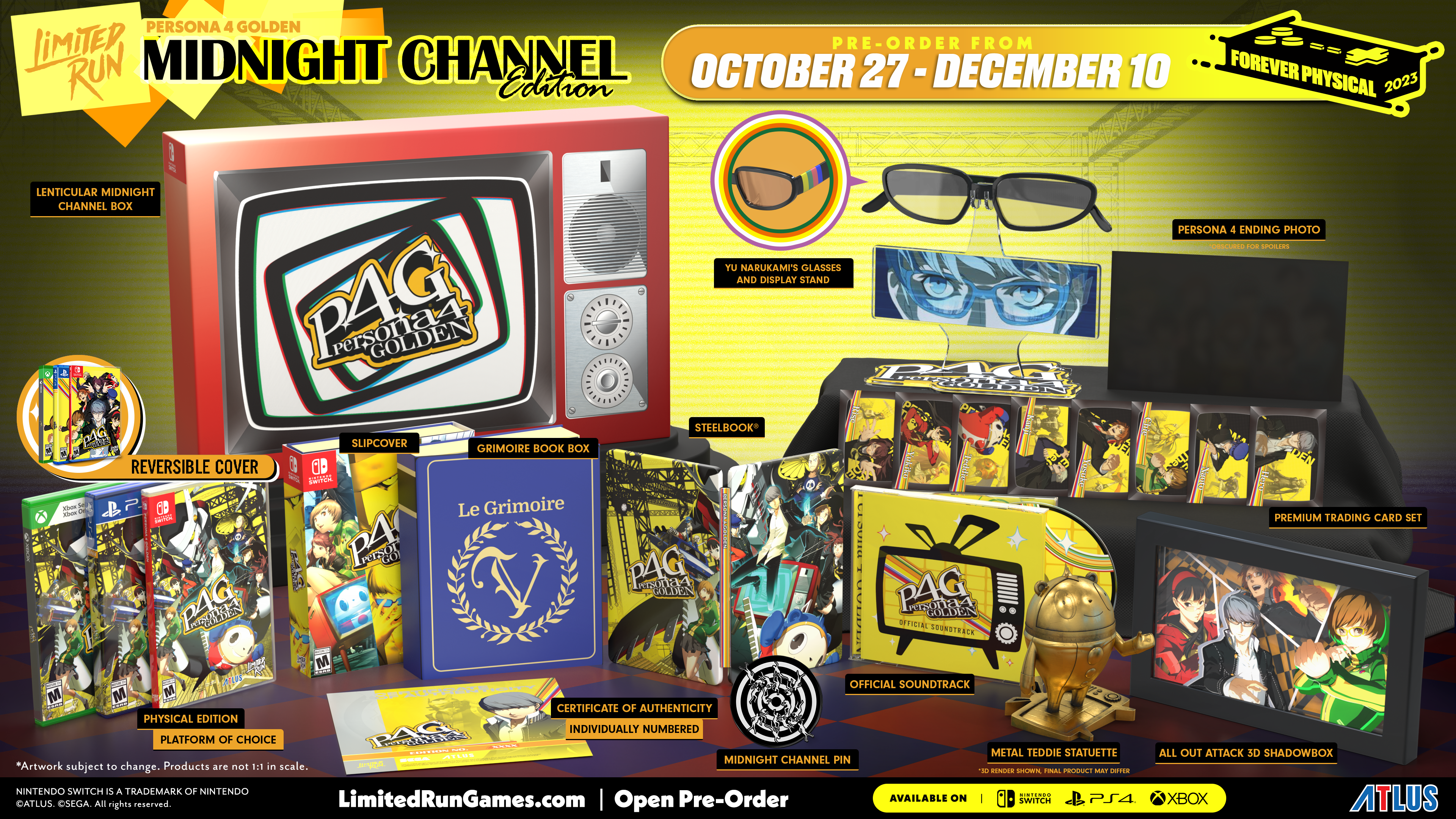 Switch Limited Run #214: Persona 4 Golden Midnight Channel Edition