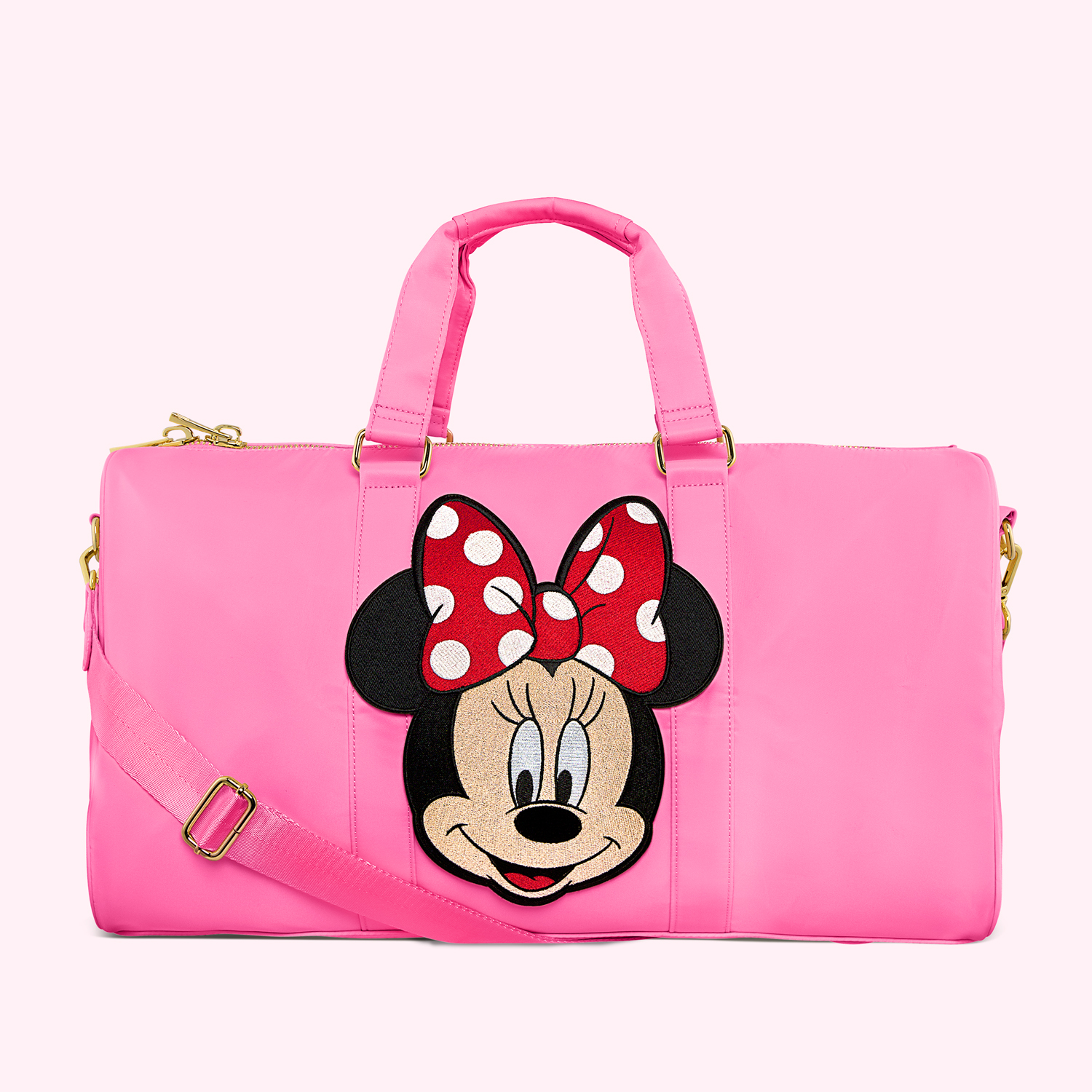 Disney Minnie Mouse Bubblegum Pink Duffle Bag | Stoney Clover Lane