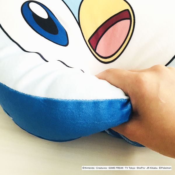 MORIPiLO ポケモン クッション(ポッチャマ もちもちフェイスクッション