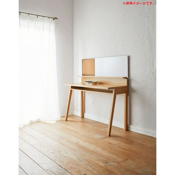 オカムラ リュブレ 平机1200 幅1200×奥行450×高さ720mm オークブラウン