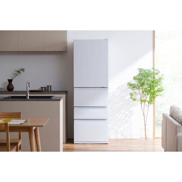 アイリスオーヤマ 冷凍冷蔵庫 371L IRSN-37A-W ホワイト 1台（直送品