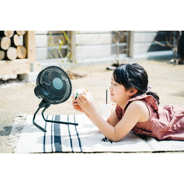 シロカ コードレス扇風機 ダークグリーン SF-PC171GD 1台 - アスクル