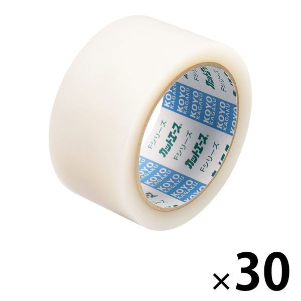 養生テープ】 光洋化学 カットエースFN抗菌 透明 幅50mm×長さ25m 1箱