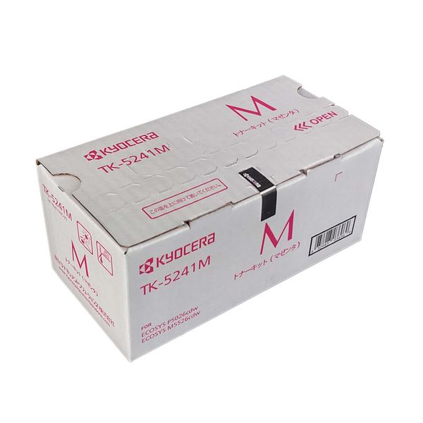 京セラ（KYOCERA） 純正トナー TK-5241M マゼンタ 1個 - アスクル