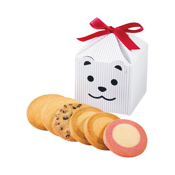 ステラおばさんのクッキー カントリーベアテントボックス（白） 6枚 1