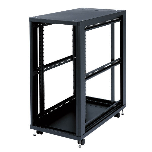 サンワサプライ 簡易19インチマウントオープンサーバーラック(24U) CP