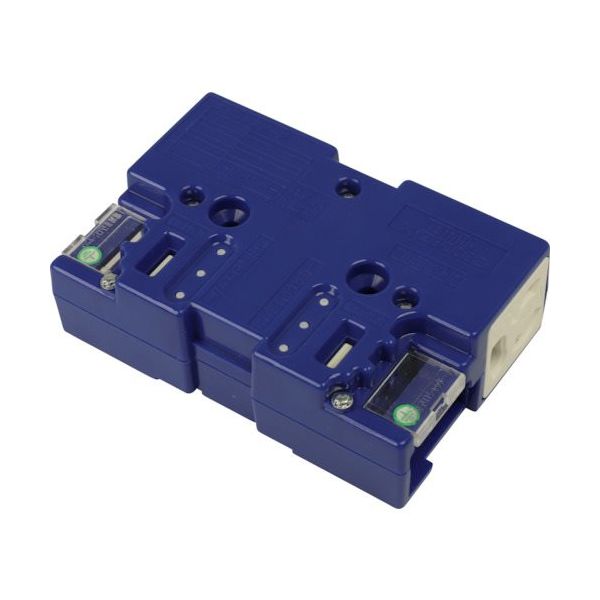 TERADA ブロックコンセント 2分岐青 XYZ80002BL 1個 455-7624（直送品