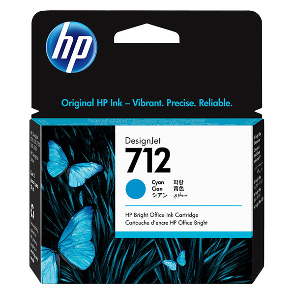 HP（ヒューレット・パッカード） 純正インク HP712 シアン 29ml 3ED67A