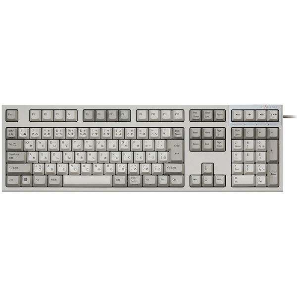 東プレ REALFORCE SA R2 日本語フルキーボード（112配列+APC機能+静音