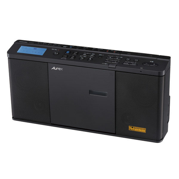 東芝 SD/USB/CDラジオ Aurex ブラック TY-ANX2(K) 1台 - アスクル