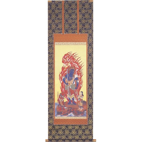 阿波掛軸堂 不動明王 A-009（直送品） - アスクル