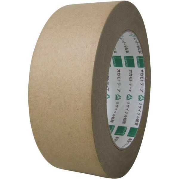 ガムテープ】 クラフトテープ ラミレス 幅38mm×長さ50m クリーム No