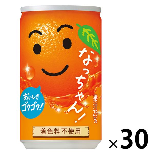 サントリー なっちゃんオレンジ 160g 1箱（30缶入） - アスクル