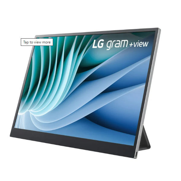 16インチ モバイルモニターLG gram +view 16MR70 1台 LG（直送品