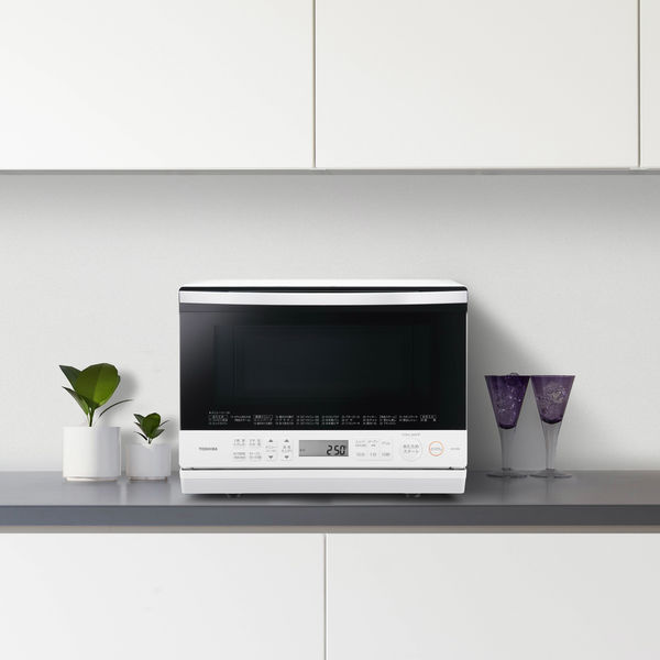 東芝 角皿式スチームオーブンレンジ 26L ノンフライ調理 ER-YD70（W