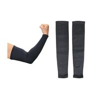 日本緑十字社 接触冷感X耐切創アームカバー40cm 375857 1双（直送品