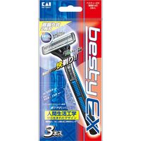 貝印 BSTX-3PベスティーEX首振り 4901331010415 1個(3本) - アスクル