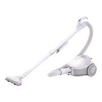 日立 掃除機 紙パック式 CV-VP5 W ホワイト ハイパワー530W エアー