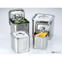 三宝産業 UK 角・深型キッチンポット19.5cm（手付） 09020190（直送品