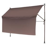 谷村実業 物干竿付 オーニングIV TAN-900-30A(BR) 1個 4589792852418