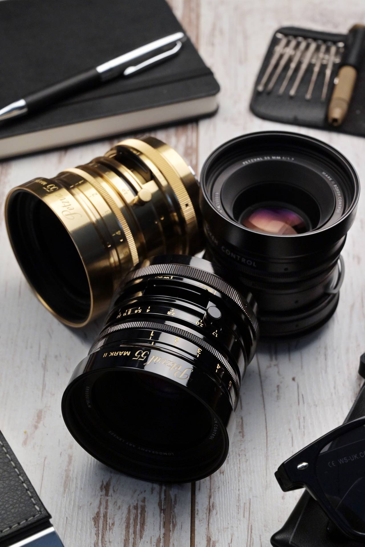 New Petzval 55 mm f/1.7 MKII 真鍮ゴールド Canon RFマウント