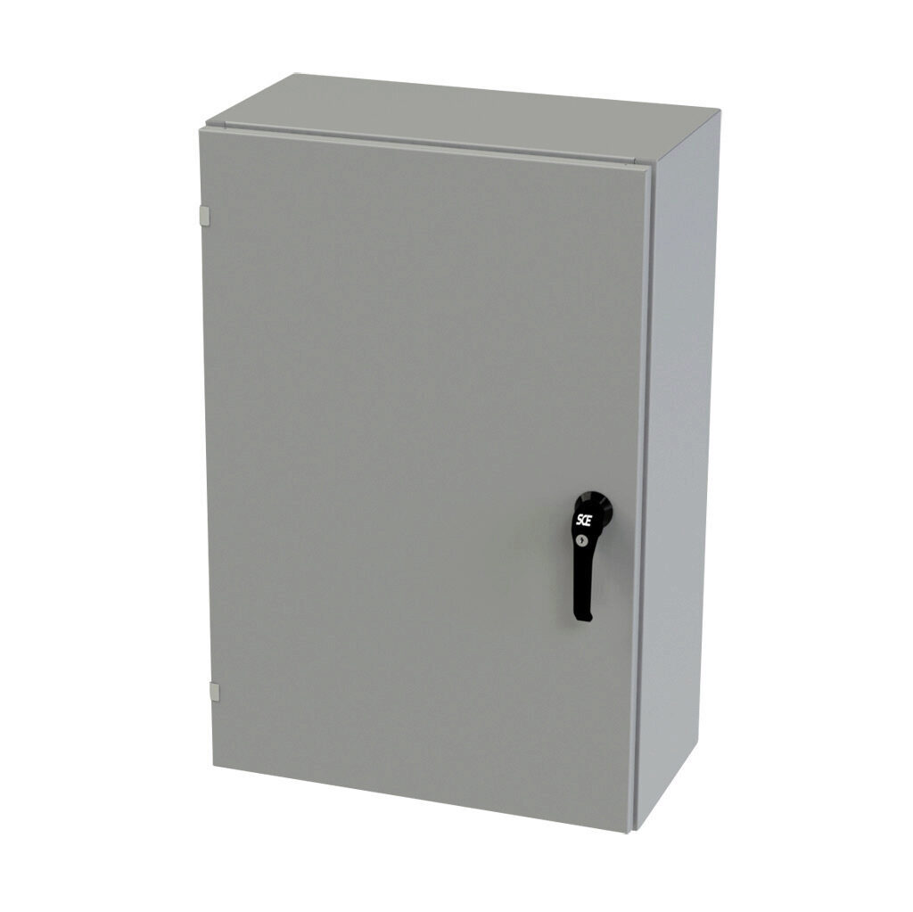 Enclosure: 36 x 24 x 12in, wall mount, carbon steel (PN# SCE