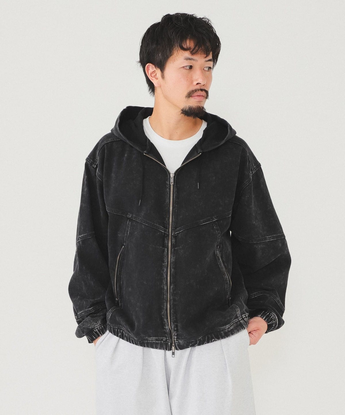 BEAMS（ビームス）フェード ジップブルゾン（ブルゾン ブルゾン）通販