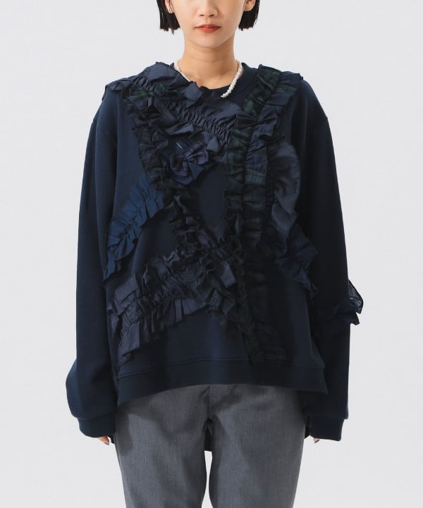 BEAMS BOY（ビームス ボーイ）【別注】TORI-TO / リボン スウェット