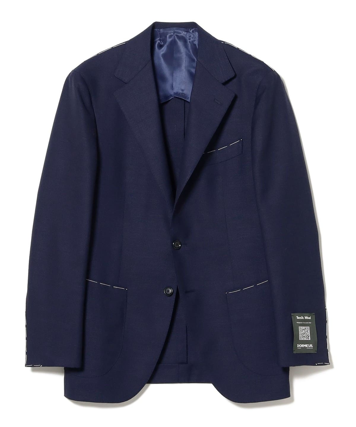 BEAMS F（ビームスF）DORMEUIL ウール ソリッド ジャケット