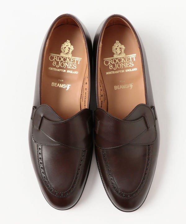 BEAMS F（ビームスF）【別注】CROCKETT&JONES / BRIMSTONE カーフ