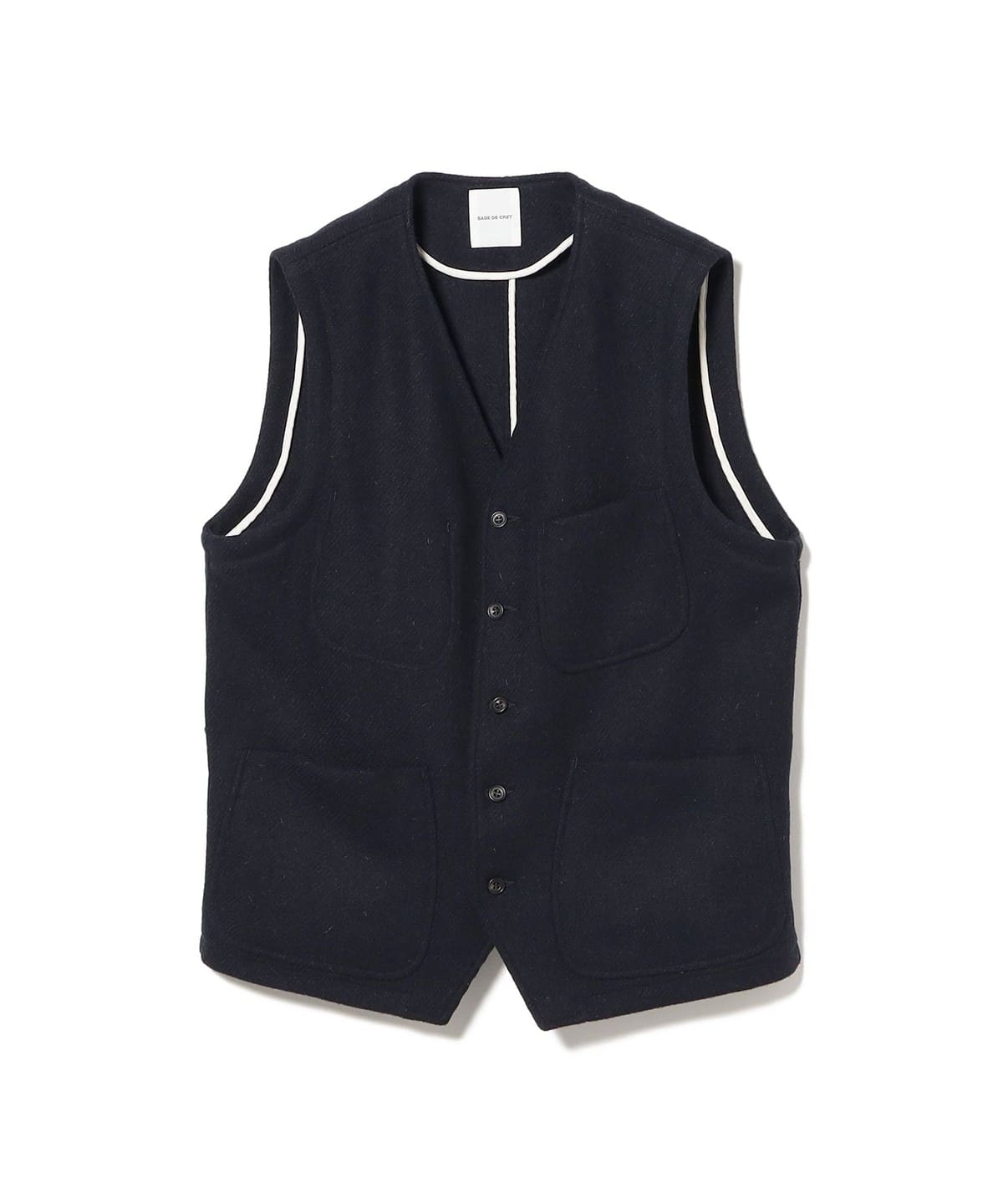 BEAMS PLUS（ビームス プラス）sage de cret / Harris Tweed ベスト