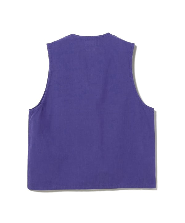 BEAMS PLUS（ビームス プラス）WORK Zip Vest Canvas（トップス ベスト